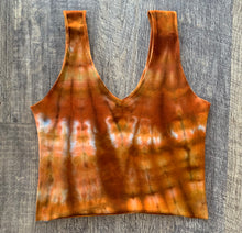 Load image into Gallery viewer, Small Handmade Reversible Crop Top
