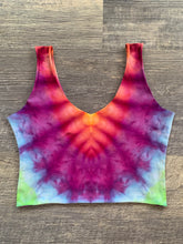 Load image into Gallery viewer, XL Handmade Reversible Crop Top
