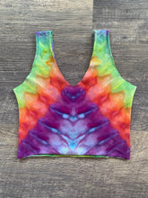 Load image into Gallery viewer, Large Handmade Reversible Crop Top
