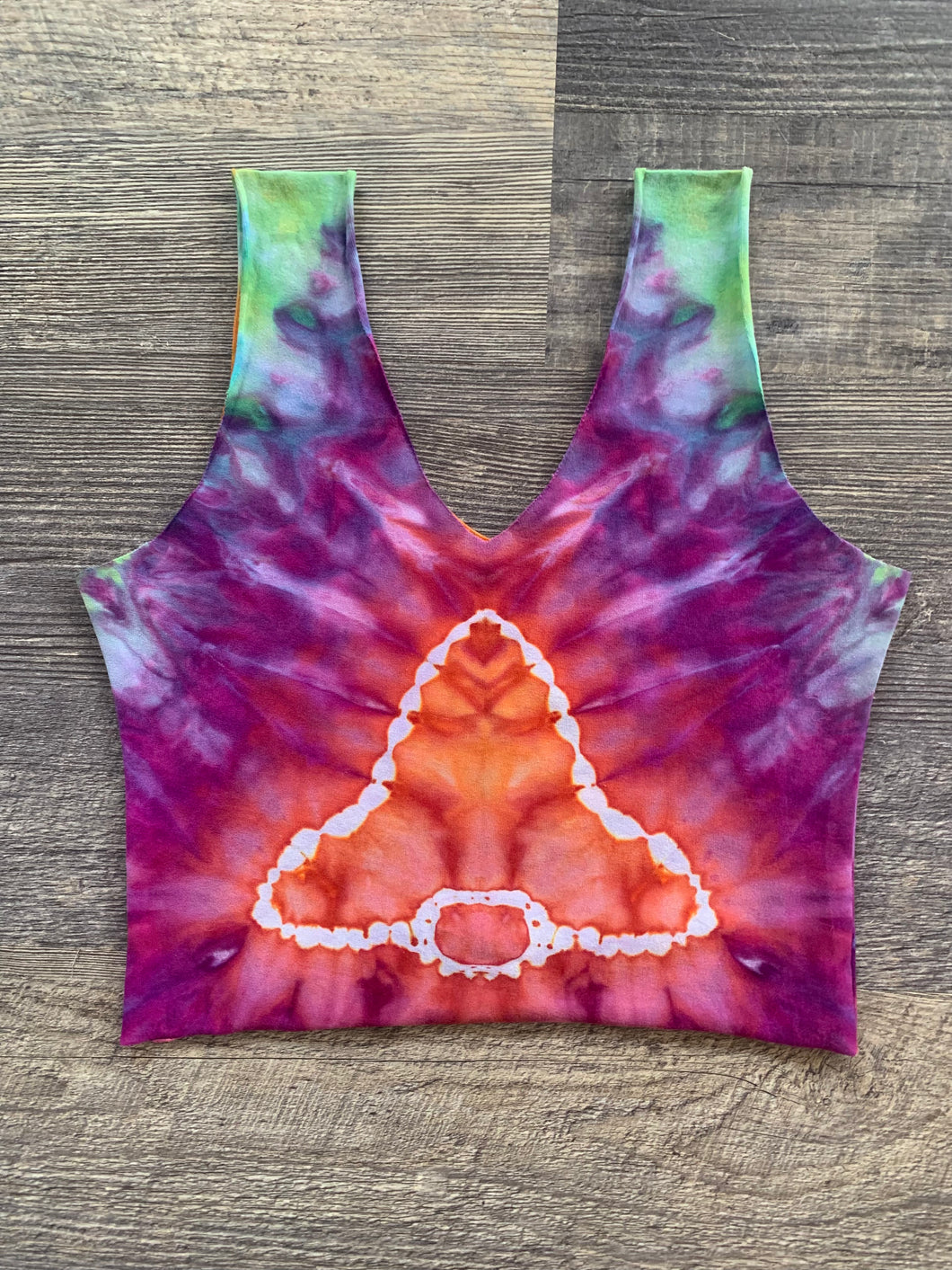 Medium Handmade Reversible Crop Top