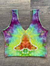 Load image into Gallery viewer, Large Handmade Reversible Crop Top
